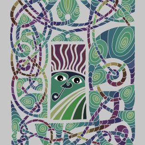 Green green man